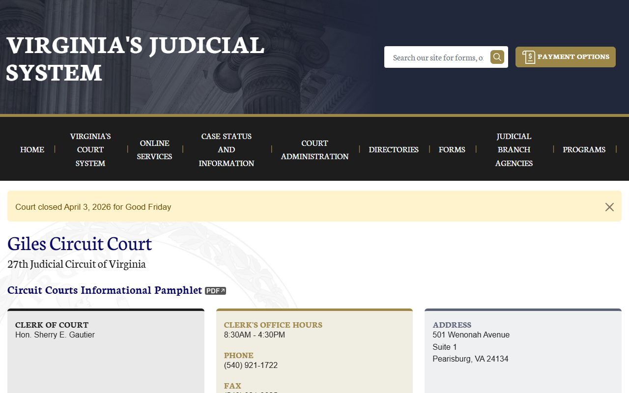 giles county circuit court divorce records