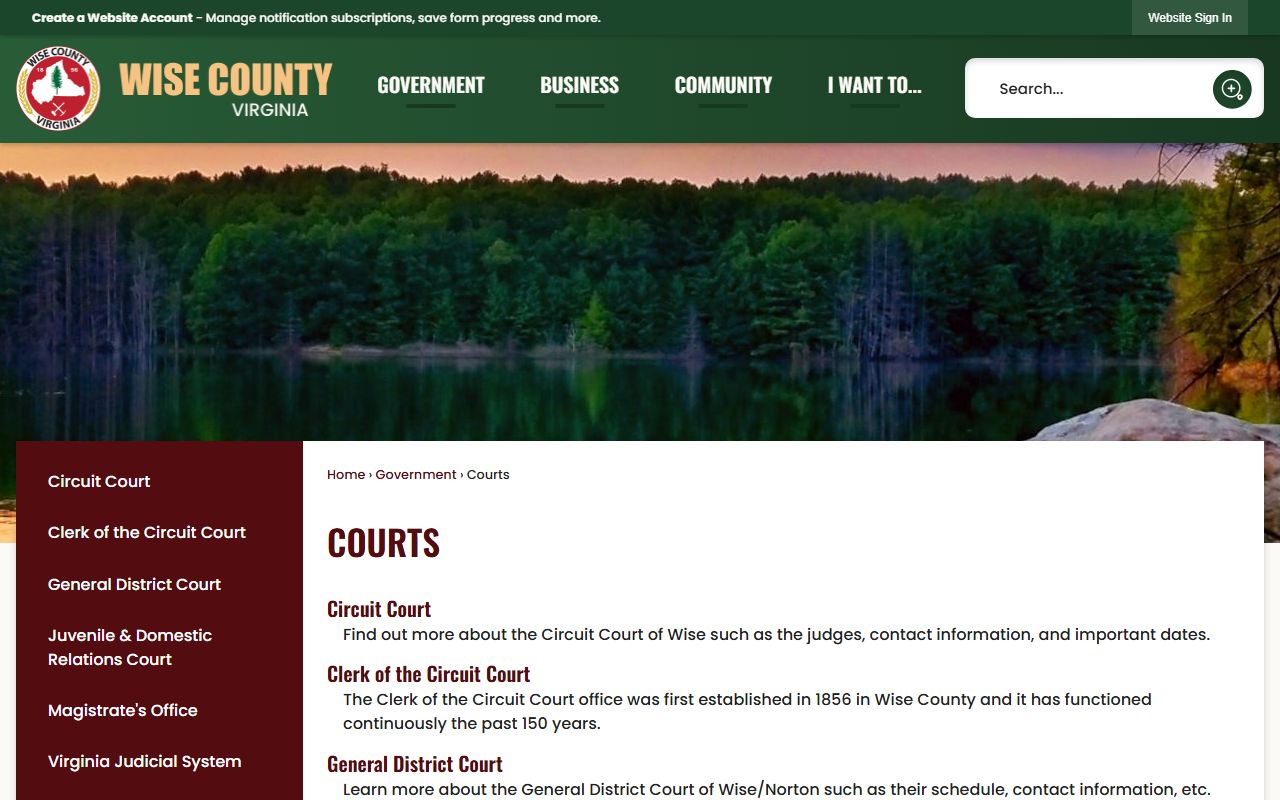 wise county virginia divorce records access